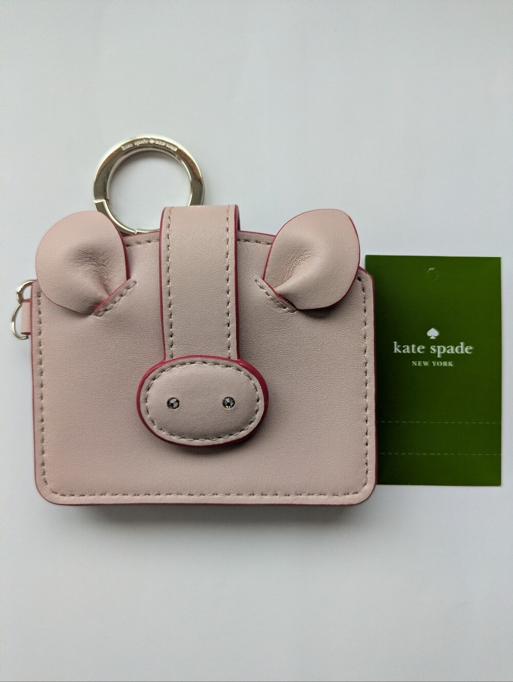 Kate Spade Year of the Pig Card Case in Warm Vellum